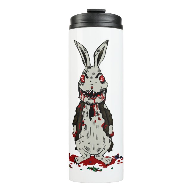 Bouteilles Isothermes Lapin Zombie de Pâques Halloween Bunny (Devant)