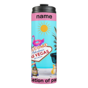 Bouteilles Isothermes Las Vegas Pool Party Thermal Tumbler