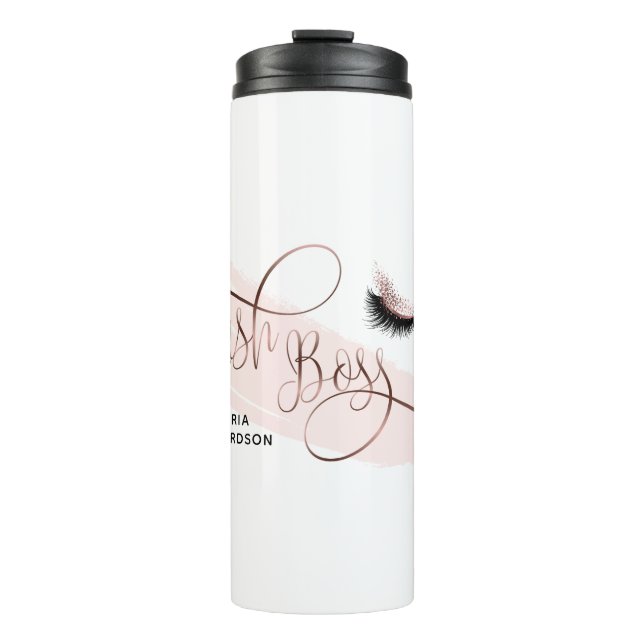 Bouteilles Isothermes Lashes rose Gold (Devant)