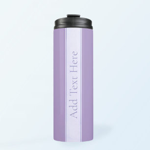 Bouteilles Isothermes Lavande Lumière Personnalisable Purple