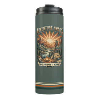 Bouteilles Isothermes L'aventure vintage attend Retro