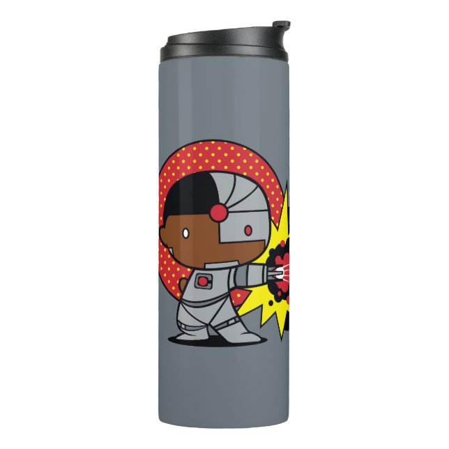 Bouteilles Isothermes Le canon Cybernétique de Chibi Cyborg (Tourné sur la gauche)