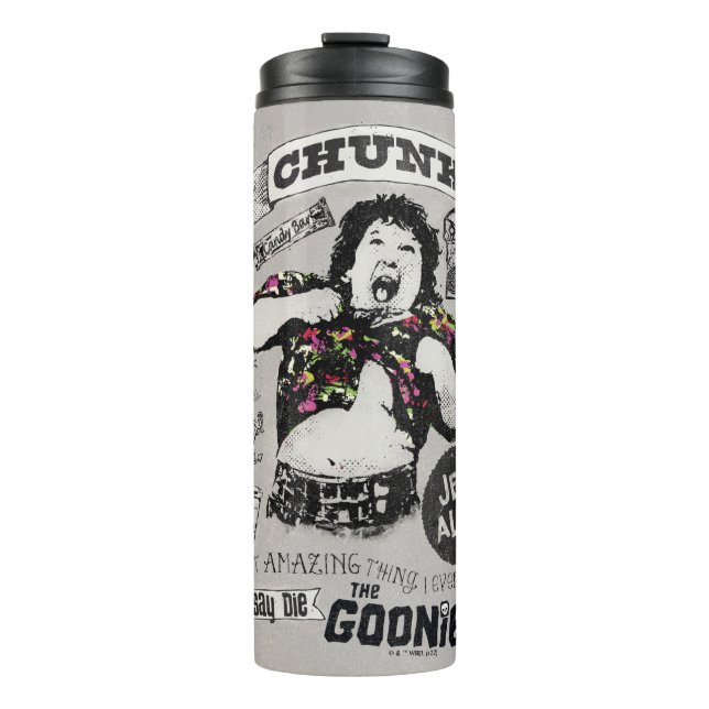 Bouteilles Isothermes Le Collage Retro de Goonies Chunk (Devant)