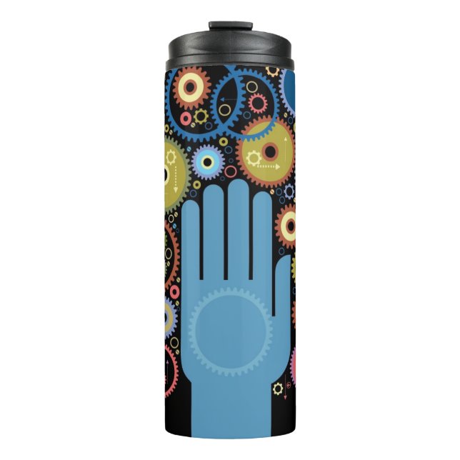 Bouteilles Isothermes Le concept du mouvement (Devant)