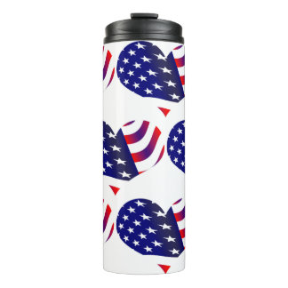 Bouteilles Isothermes Le drapeau des Etats-Unis tient le premier rôle