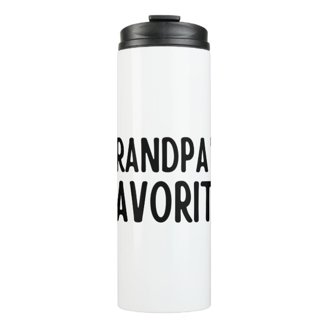 Bouteilles Isothermes Le Favori de grand-père (Devant)