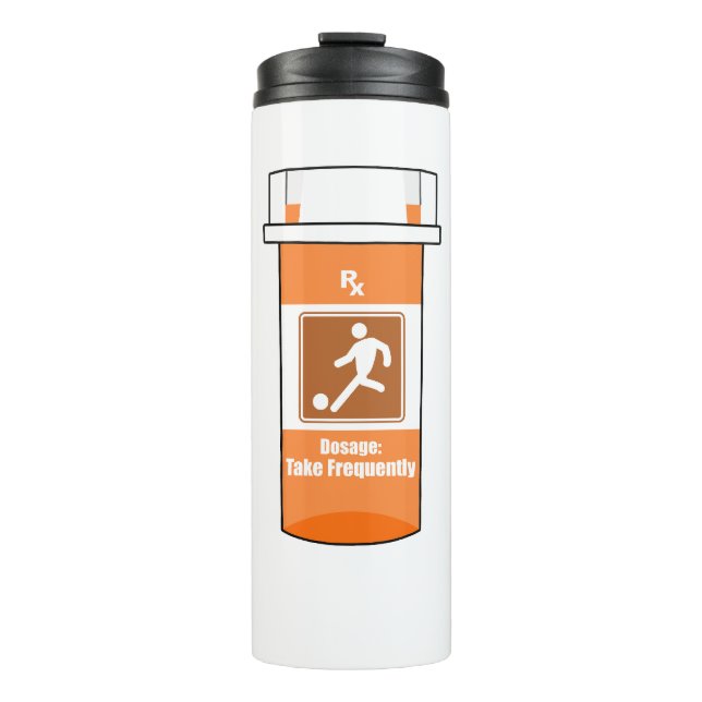 Bouteilles Isothermes Le Football Est Ma Drogue (Devant)