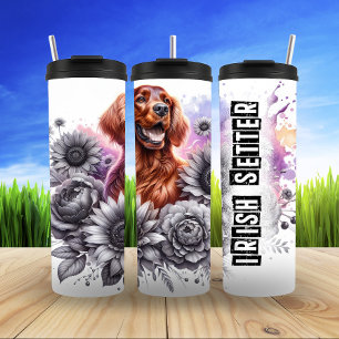 Bouteilles Isothermes Le Grayscale Garden Glee de l'Irish Setter