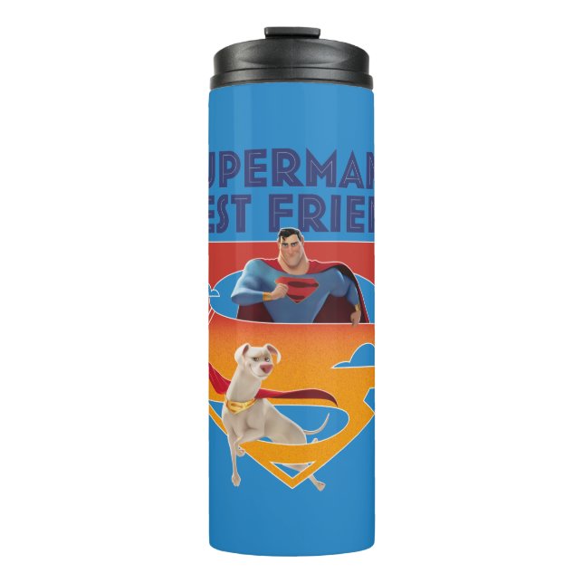 Bouteilles Isothermes Le meilleur ami de Superman (Devant)