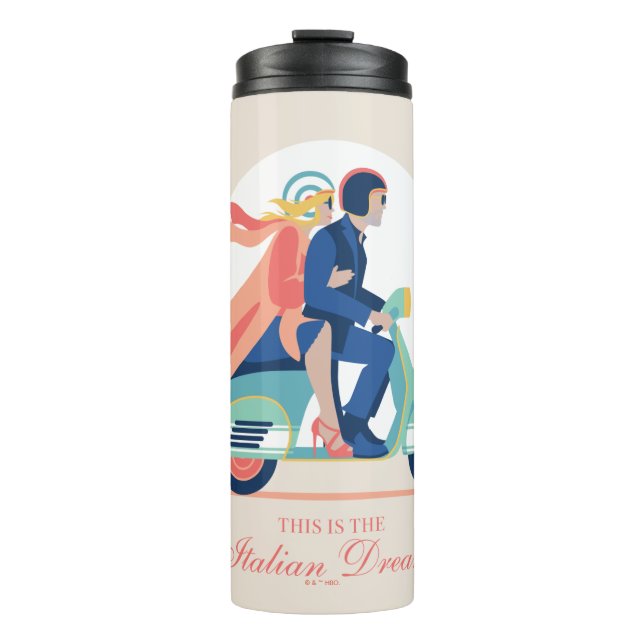 Bouteilles Isothermes Le rêve italien - Le Lotus Blanc (Devant)