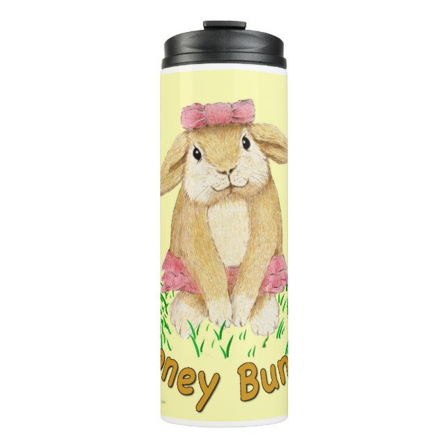 Bouteilles Isothermes Le sourire amoureux de Honey Bunny (Devant)