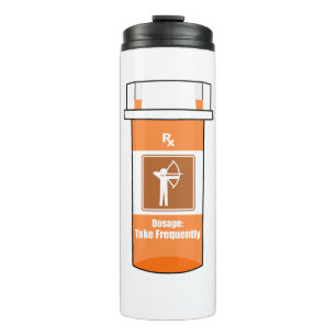 Bouteilles Isothermes Le tir à l'arc est ma drogue