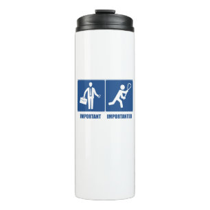 Bouteilles Isothermes Le Travail Est Important, La Crosse Est Importante