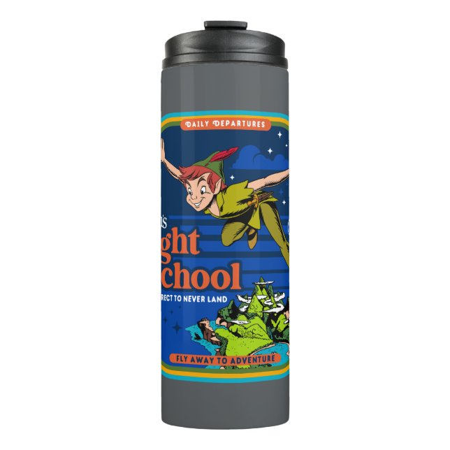 Bouteilles Isothermes L'école de vol de Peter Pan (Devant)