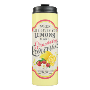 Bouteilles Isothermes Lemonade aux fraises