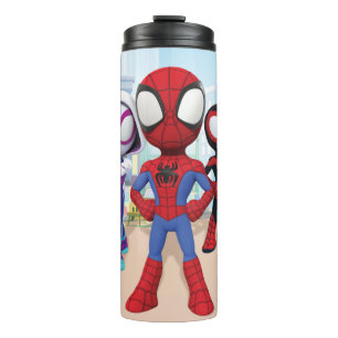 Bouteilles Isothermes L'équipe Spidey en ville