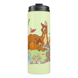 Bouteilles Isothermes Les animaux de forêt saluent le prince Bambi