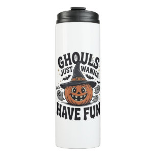 Bouteilles Isothermes Les goules veulent juste s'amuser Halloween Citrou