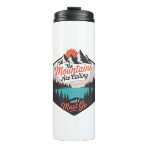 Bouteilles Isothermes Les Montagnes Appelent - Nature Adventure