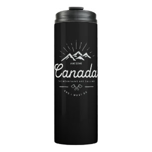 Bouteilles Isothermes Les Montagnes du Canada disent que je dois aller M