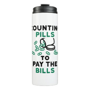 Bouteilles Isothermes Les pilules de comptage des pharmacies pour payer 