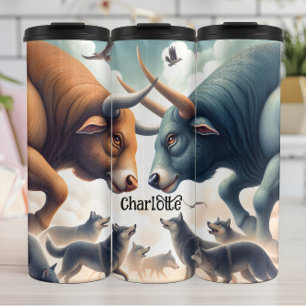 Bouteilles Isothermes Les taureaux et les loups : une astuce