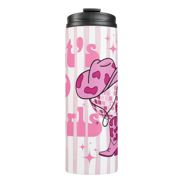 Bouteilles Isothermes Lets Go Girls Disco Cowgirl Bachelorette Party (Devant)