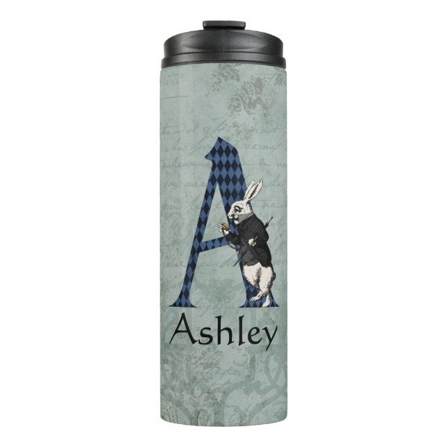 BOUTEILLES ISOTHERMES LETTRE TAPIS BLANC A (Devant)