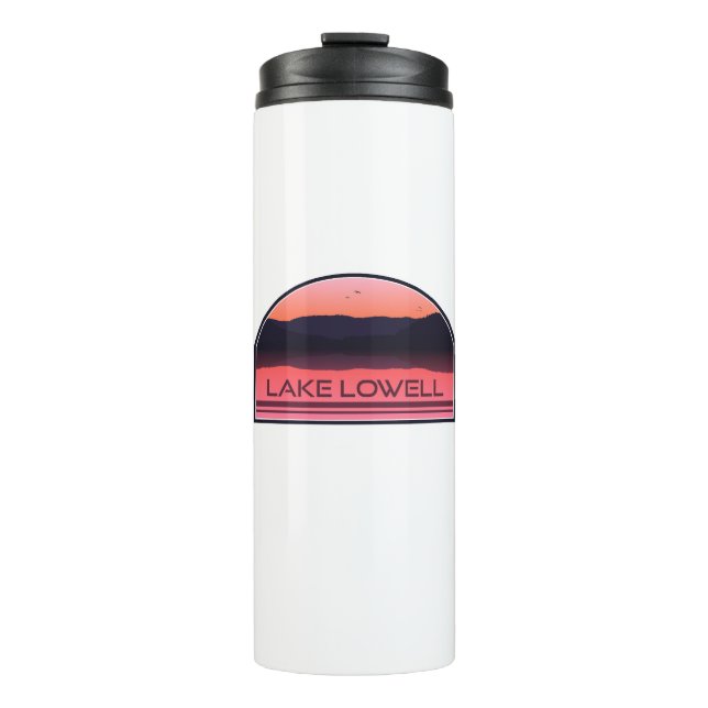 Bouteilles Isothermes Lever rouge du lac Lowell Idaho (Devant)