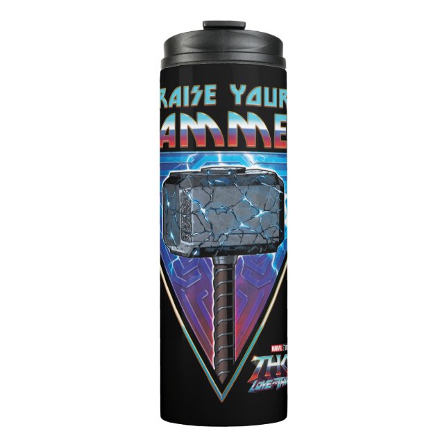 Bouteilles Isothermes Levez votre marteau - Mjölnir Graphic (Devant)