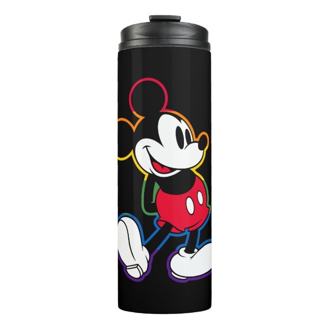 Bouteilles Isothermes Ligne Arc-en-ciel classique Mickey (Devant)