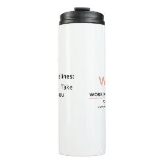 Bouteilles Isothermes Lignes directrices pour l'exercice WOW - Tumbler