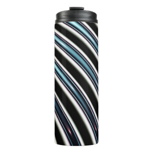 Bouteilles Isothermes Lignes incurvées étroitement d'une fractale