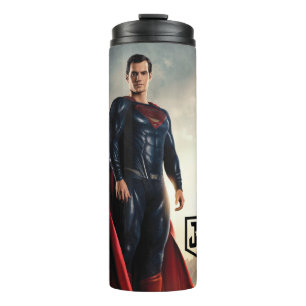 Bouteilles Isothermes Ligue de Justice   Superman Sur Le Champ De Batail