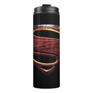 Bouteilles Isothermes Ligue de Justice Symbole de superman métallique
