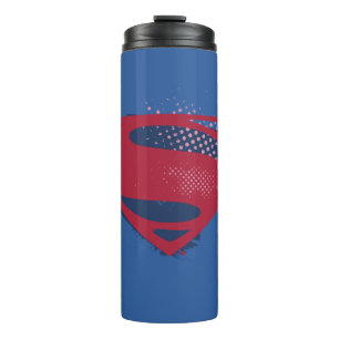 Bouteilles Isothermes Ligue de Justice   Symbole Superman brosse et demi