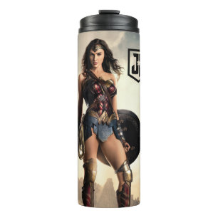 Bouteilles Isothermes Ligue de la justice  Wonder Woman On Battlefield
