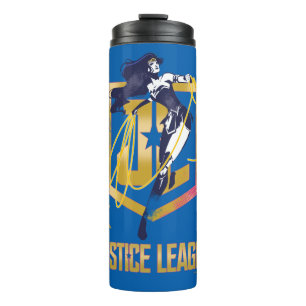 Bouteilles Isothermes Ligue de la justice Wonwoman JL Logo Pop Art