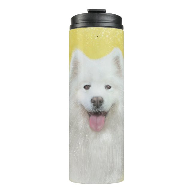 Bouteilles Isothermes Lily le Samoyed (Devant)