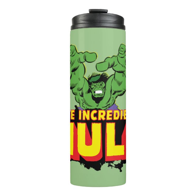 Bouteilles Isothermes L'incroyable logo Hulk (Devant)