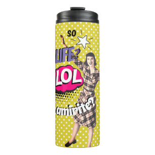 Bouteilles Isothermes Livre de bande dessinée Pop Art Retro Lady Funny