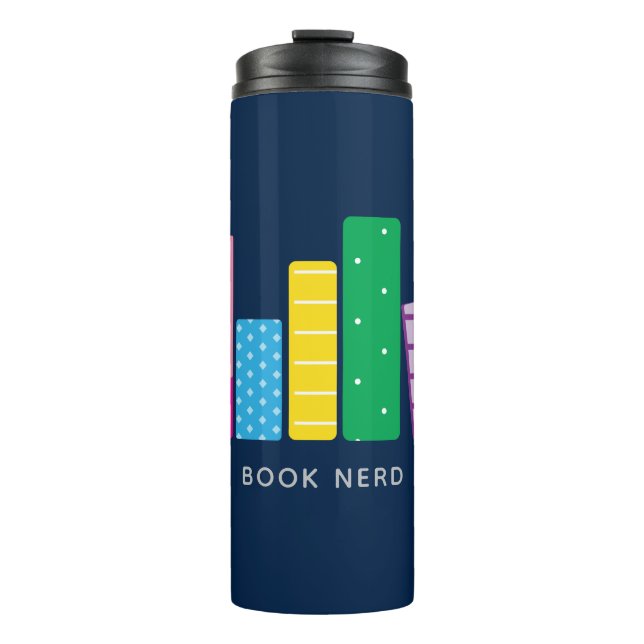 Bouteilles Isothermes Livre Nerd Funny Modern Illustrated Livres (Devant)