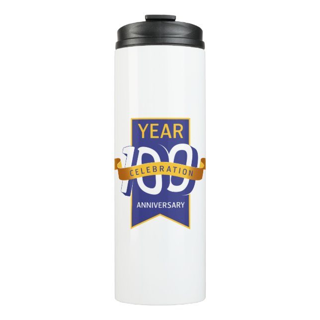Bouteilles Isothermes logo_100e_anniversaire (Devant)