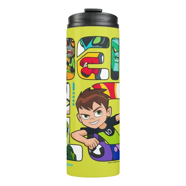 Bouteilles Isothermes Logo Ben 10 Alien (Devant)