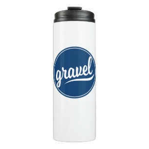 Bouteilles Isothermes Logo bleu Gravel Cycling
