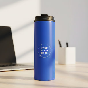Bouteilles Isothermes Logo de l'entreprise Marketing Promotionnel Bleu R