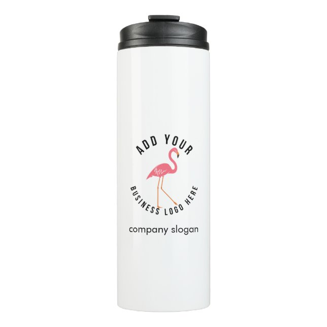 Bouteilles Isothermes Logo d'entreprise et entreprise Slogan Swag (Devant)
