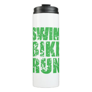 Bouteilles Isothermes Logo du cool de triathlon pour tous les sportifs