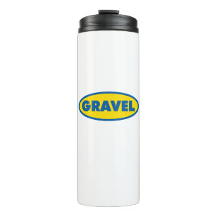 Bouteilles Isothermes Logo jaune Gravel Cycling