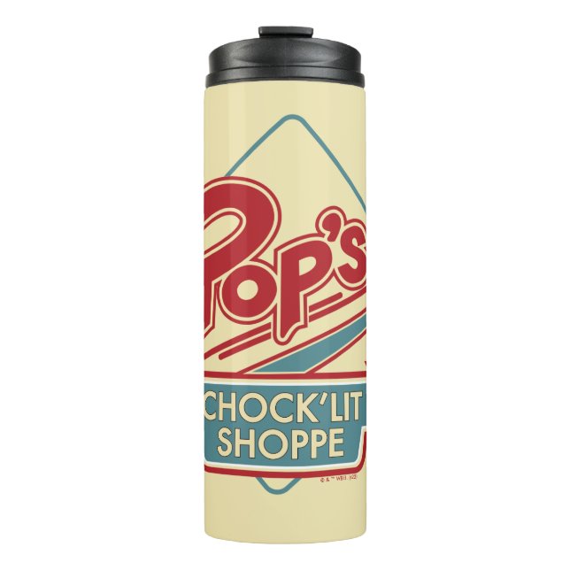 Bouteilles Isothermes Logo rouge de la boutique Pop's Chock'Lit (Devant)